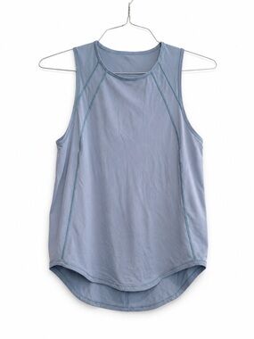 Lululemon Light Blue Mesh Back Athletic Racerback Tank Top